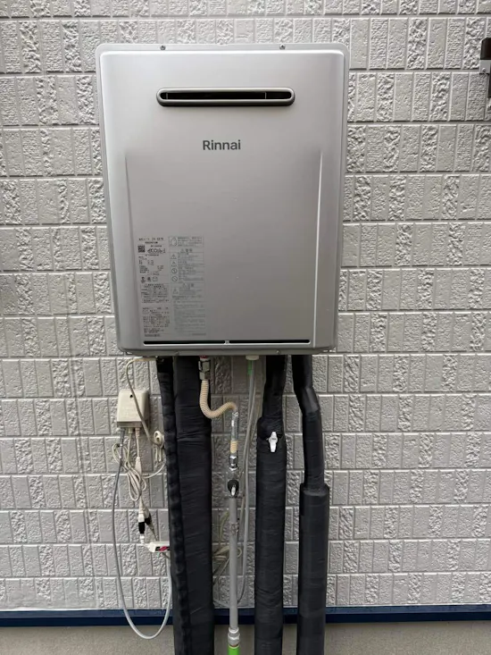工事後　福島県会津若松市のお客様の給湯器工事