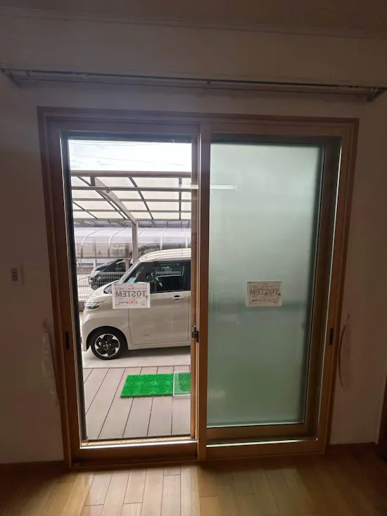 工事後　埼玉県白岡市のお客様の窓・サッシの交換・リフォーム工事