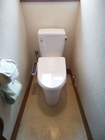 福島県いわき市のお客様のトイレ工事
