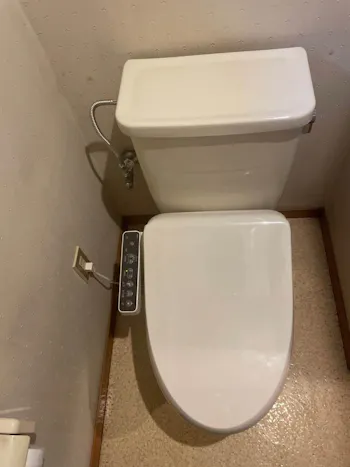 山梨県大月市のお客様のトイレ工事