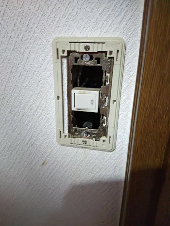 千葉県市原市のお客様の電気工事工事　具体的な工事内容2