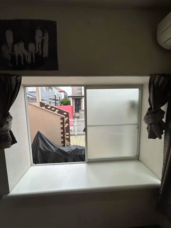 工事前　埼玉県白岡市のお客様の窓・サッシの交換・リフォーム工事