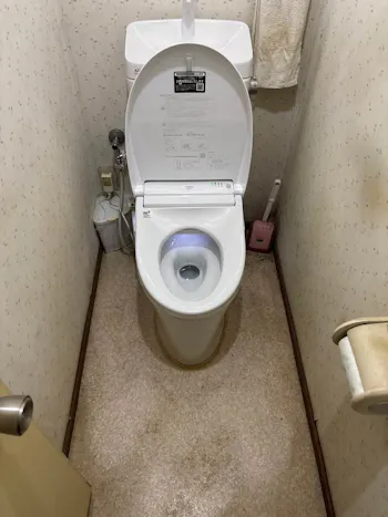 茨城県つくば市のお客様のトイレ工事