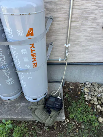 福島県喜多方市のお客様のビルトインコンロ・ガスコンロ工事　具体的な工事内容3