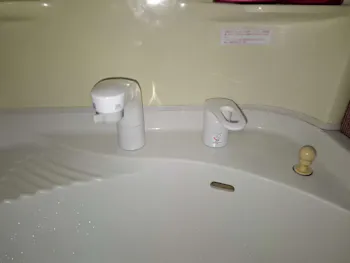 宮城県大崎市のお客様の洗面水栓工事