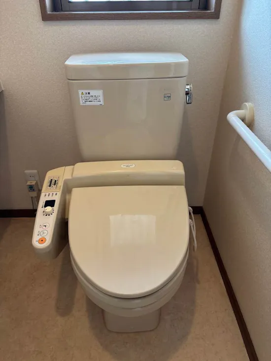 工事前　群馬県安中市のお客様のトイレ工事