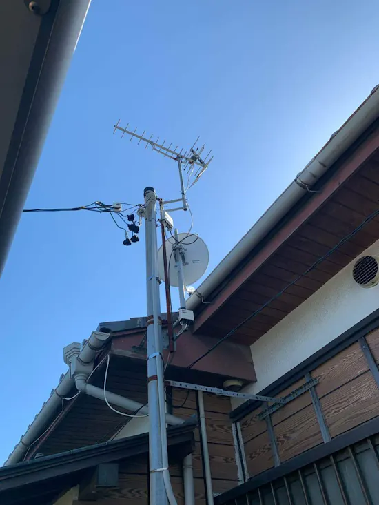 工事前　静岡県榛原郡のお客様の電気工事工事