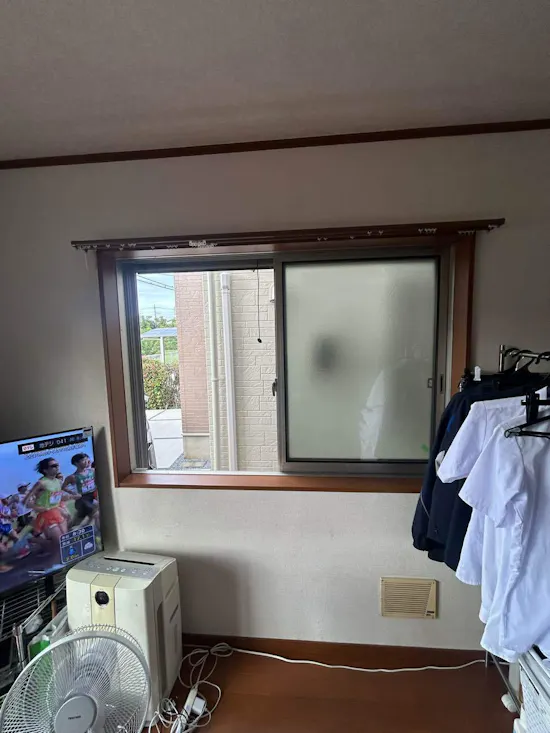 工事前　埼玉県上尾市のお客様の窓・サッシの交換・リフォーム工事