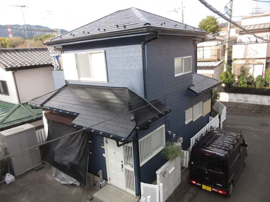 工事後　神奈川県相模原市緑区のお客様の屋根・外壁塗装工事