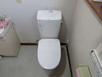 静岡県磐田市のお客様のトイレ工事