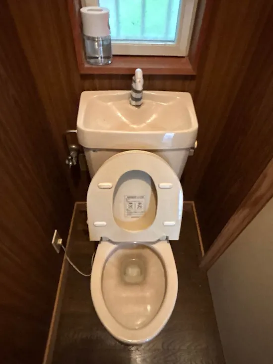 工事前　群馬県高崎市のお客様のトイレ工事