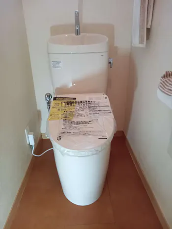 東京都東大和市のお客様のトイレ工事