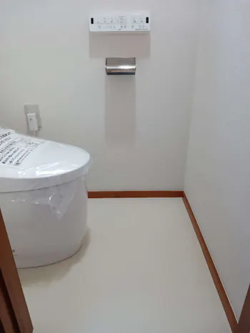 東京都昭島市のお客様の1・２階トイレ・内装工事　具体的な工事内容1