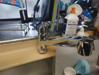 愛知県みよし市のお客様の水栓工事