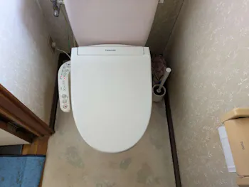 静岡県裾野市のお客様のトイレ交換工事　具体的な工事内容1