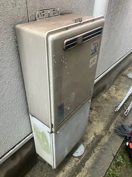 工事前　愛知県東海市のお客様の給湯器工事