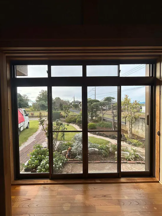 工事前　埼玉県比企郡のお客様の内窓設置工事