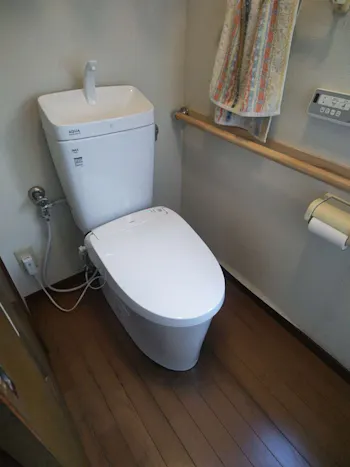 福島県いわき市のお客様のトイレ工事