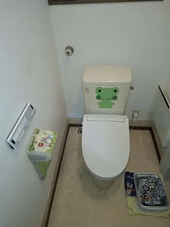 宮城県加美郡加美町のお客様の便座交換工事