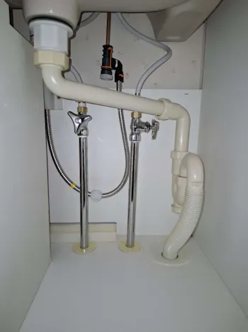 宮城県加美郡のお客様の水栓工事　具体的な工事内容1