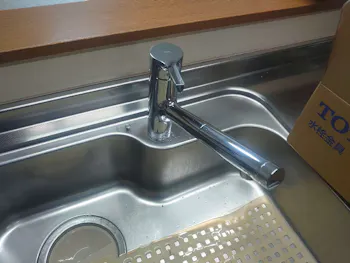 愛知県名古屋市中村区のお客様のキッチン水栓工事