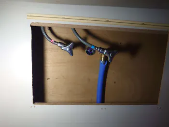 愛知県名古屋市緑区のお客様のキッチン水栓工事　具体的な工事内容2