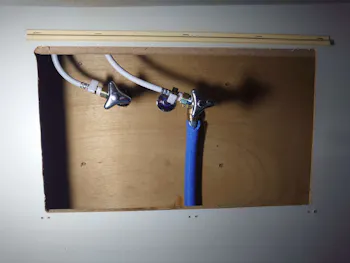 愛知県名古屋市緑区のお客様のキッチン水栓工事　具体的な工事内容1