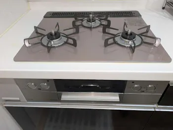 静岡県御殿場市のお客様のビルトインコンロ・ガスコンロ工事