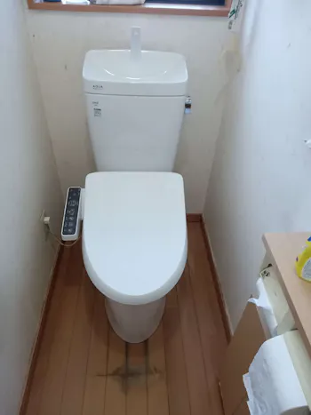 東京都西多摩郡日の出町のお客様のトイレ工事