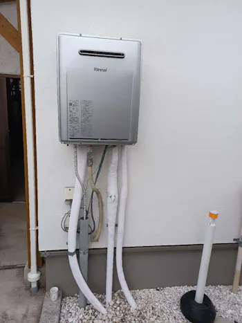 東京都八王子市のお客様の給湯器工事