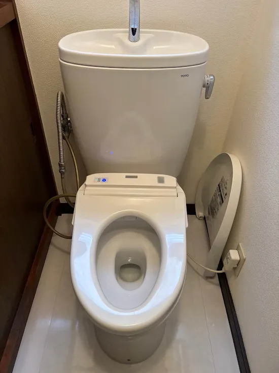 工事前　群馬県前橋市のお客様のトイレ工事