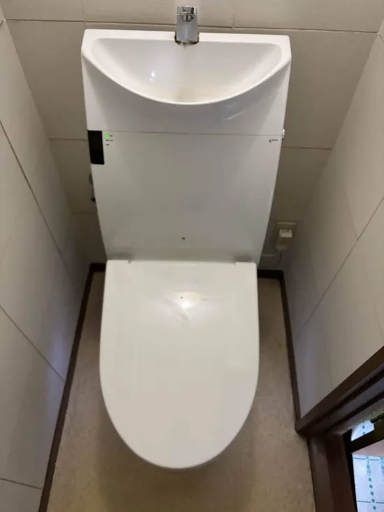 工事前　埼玉県北本市のお客様のトイレ工事