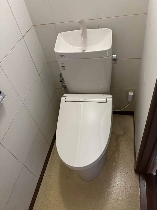 工事後　埼玉県北本市のお客様のトイレ工事