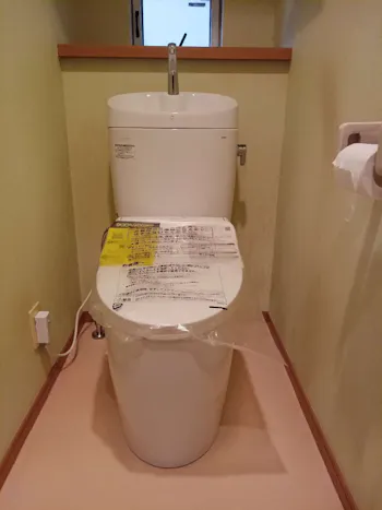 東京都福生市のお客様のトイレ工事