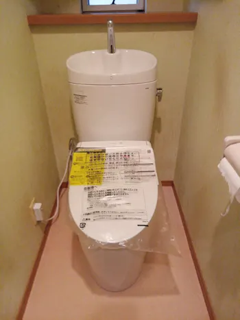 東京都福生市のお客様のトイレ工事　具体的な工事内容1