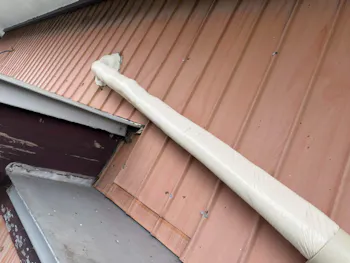 静岡県富士宮市のお客様のエアコン工事　具体的な工事内容1