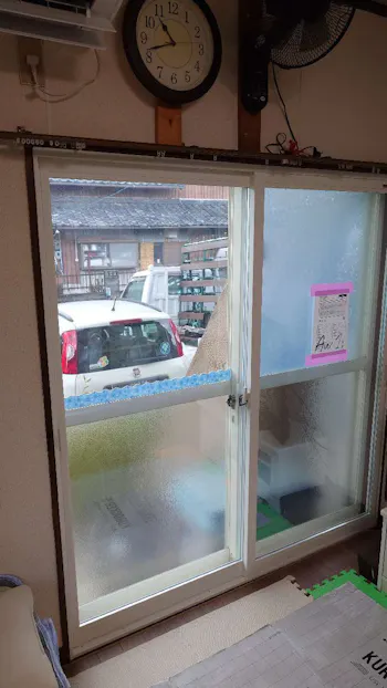 三重県四日市市のお客様の内窓設置工事