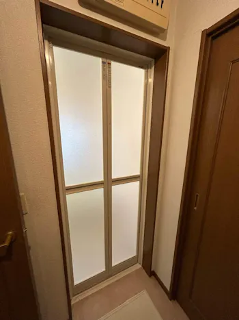 埼玉県坂戸市のお客様の浴室折戸交換工事