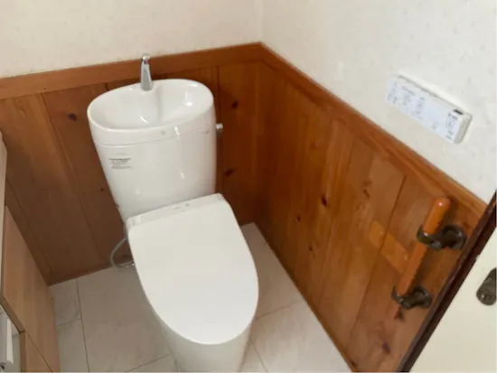 工事後　山梨県大月市のお客様のトイレ工事