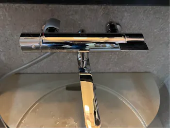 群馬県安中市のお客様の浴室水栓工事　具体的な工事内容1