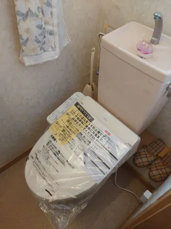 東京都練馬区のお客様のトイレ工事