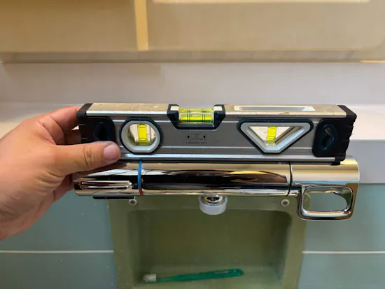 工事後　埼玉県熊谷市のお客様の水栓工事