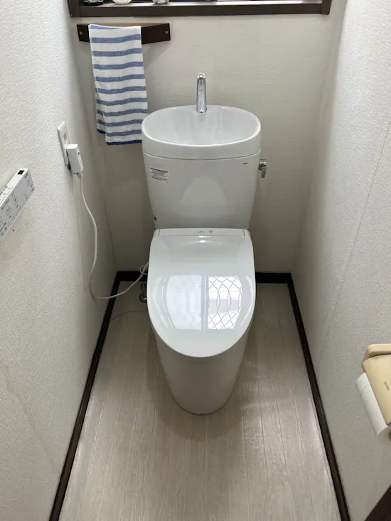 工事後　宮城県仙台市宮城野区のお客様のトイレ工事