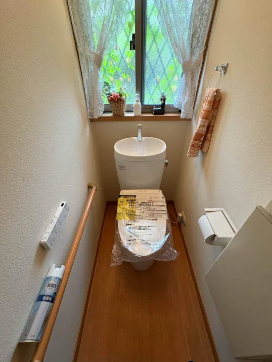 工事後　埼玉県上尾市のお客様のトイレ工事