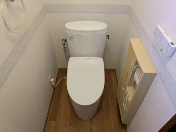 静岡県磐田市のお客様のトイレ工事