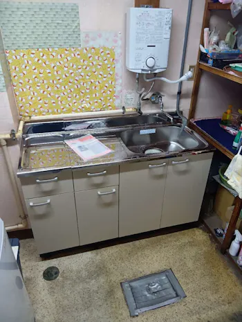 東京都八王子市のお客様のキッチン・システムキッチン工事