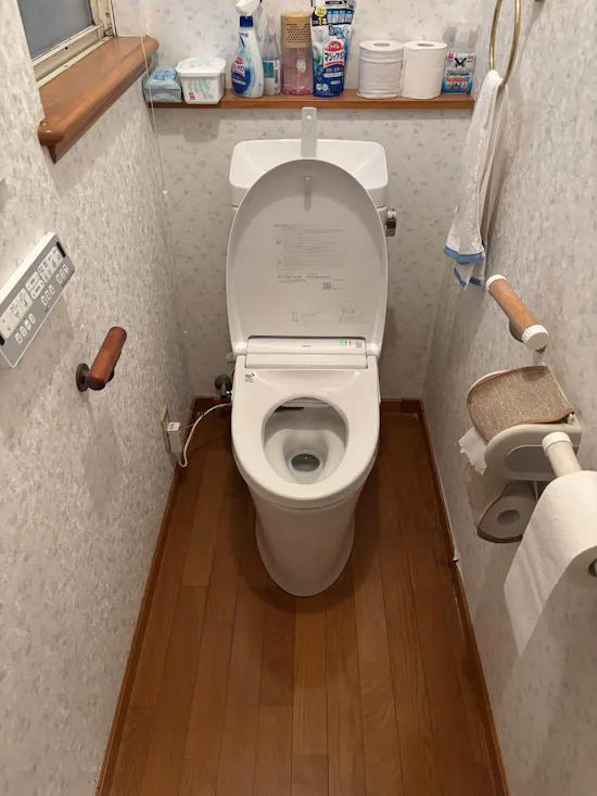 工事後　茨城県水戸市のお客様のトイレ工事