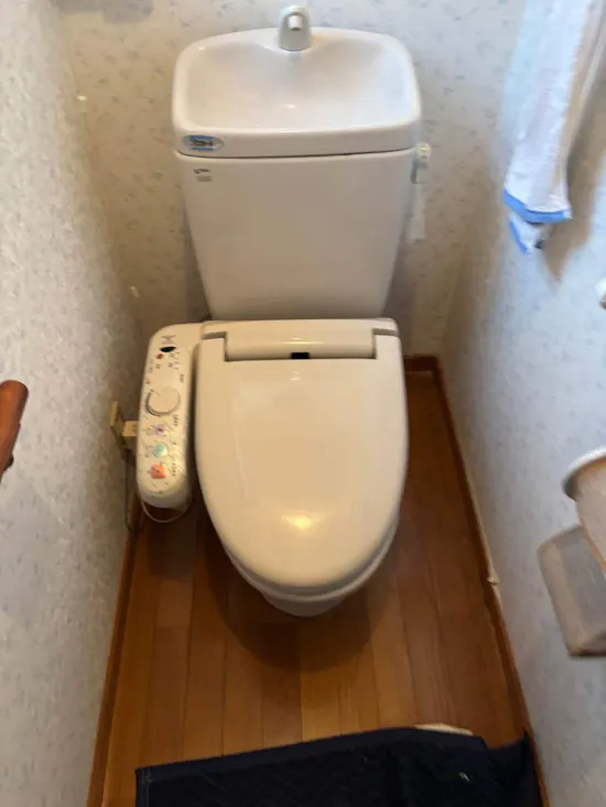 工事前　茨城県水戸市のお客様のトイレ工事