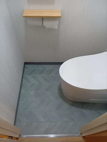東京都江戸川区のお客様のトイレリフォーム工事　具体的な工事内容1