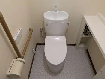 静岡県磐田市のお客様のトイレ工事